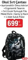 OKUL SIRT ÇANTASI